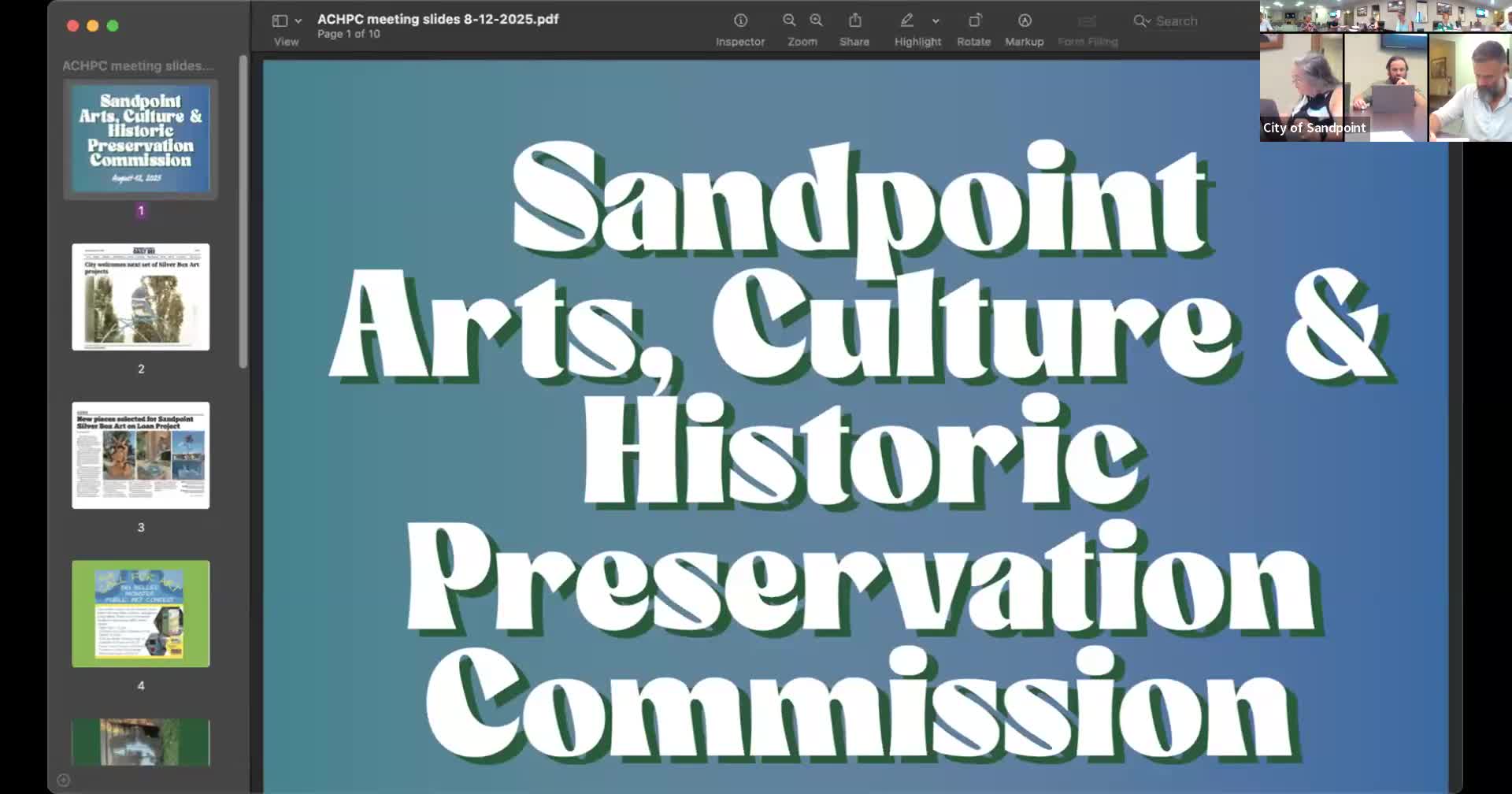 Sandpoint council plans new public art project on Cedar Street