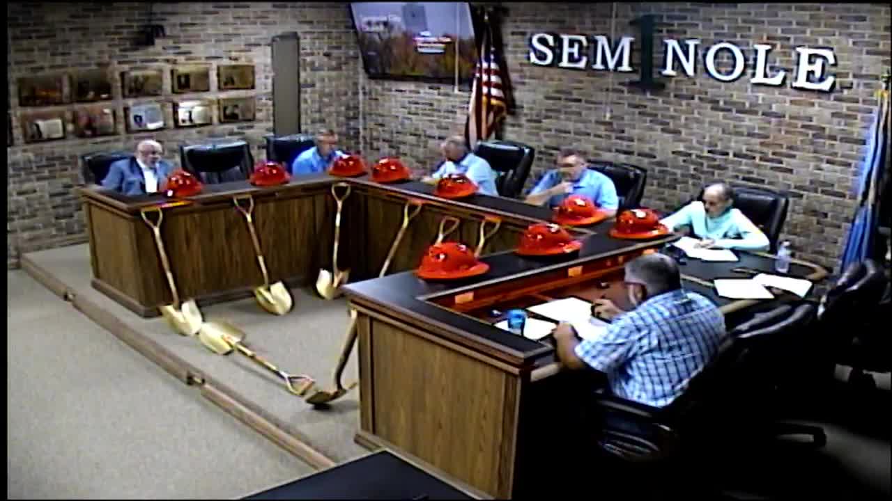 Seminole City Council Approves Tax Levy and Public Works Schedule Change