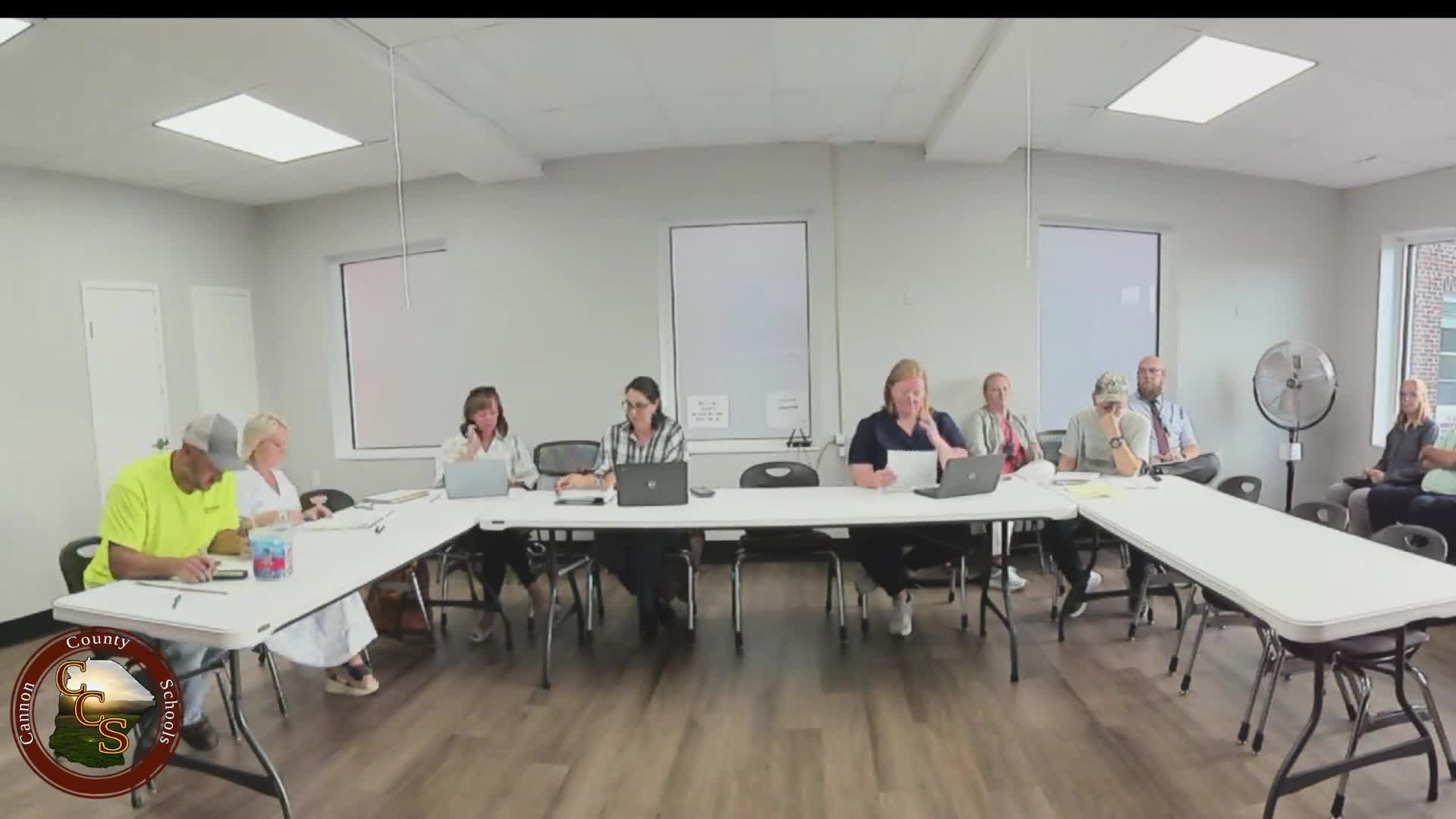County Board of Education Approves Agenda and Discusses School Safety Measures