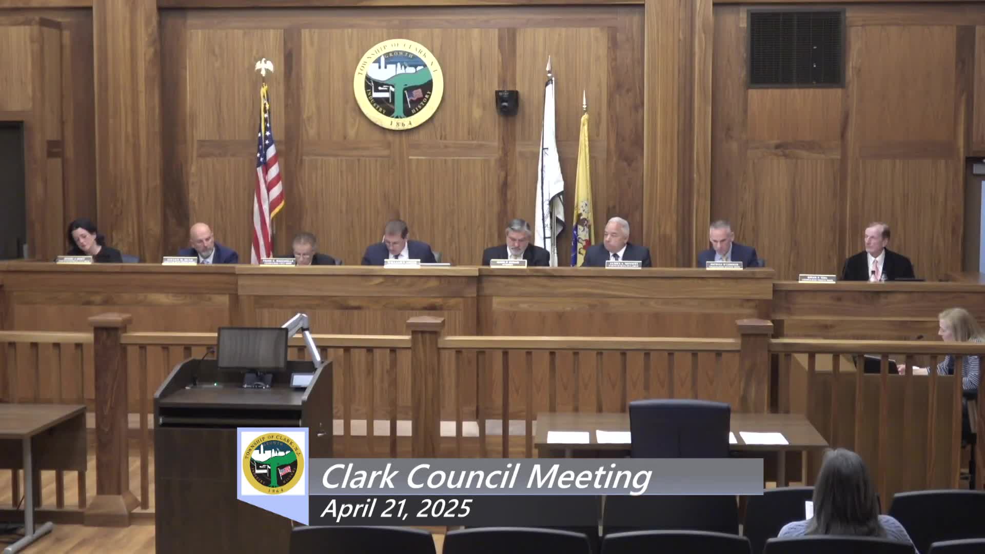 Clark Council Approves Contracts for Grass Disposal and Community Development Projects