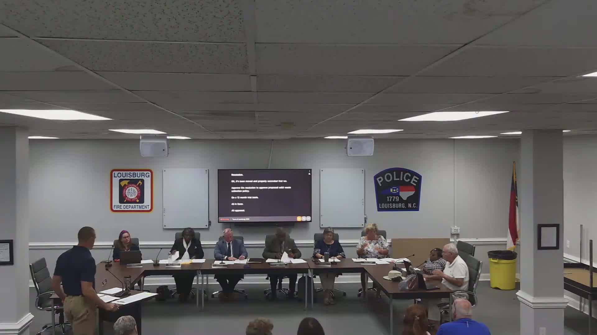 Lewisburg Town Council Approves Career Ladder Program for Fire Department