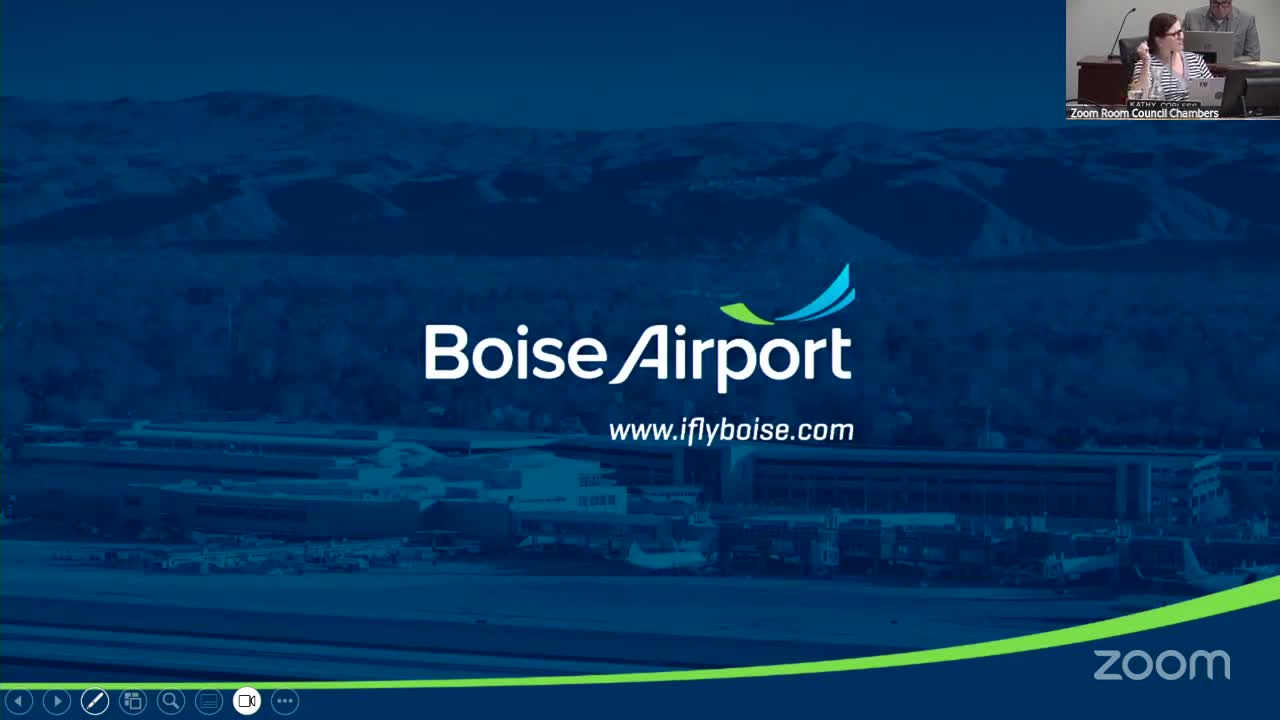 Boise Airport updates council on Concourse A growth and master plan developments