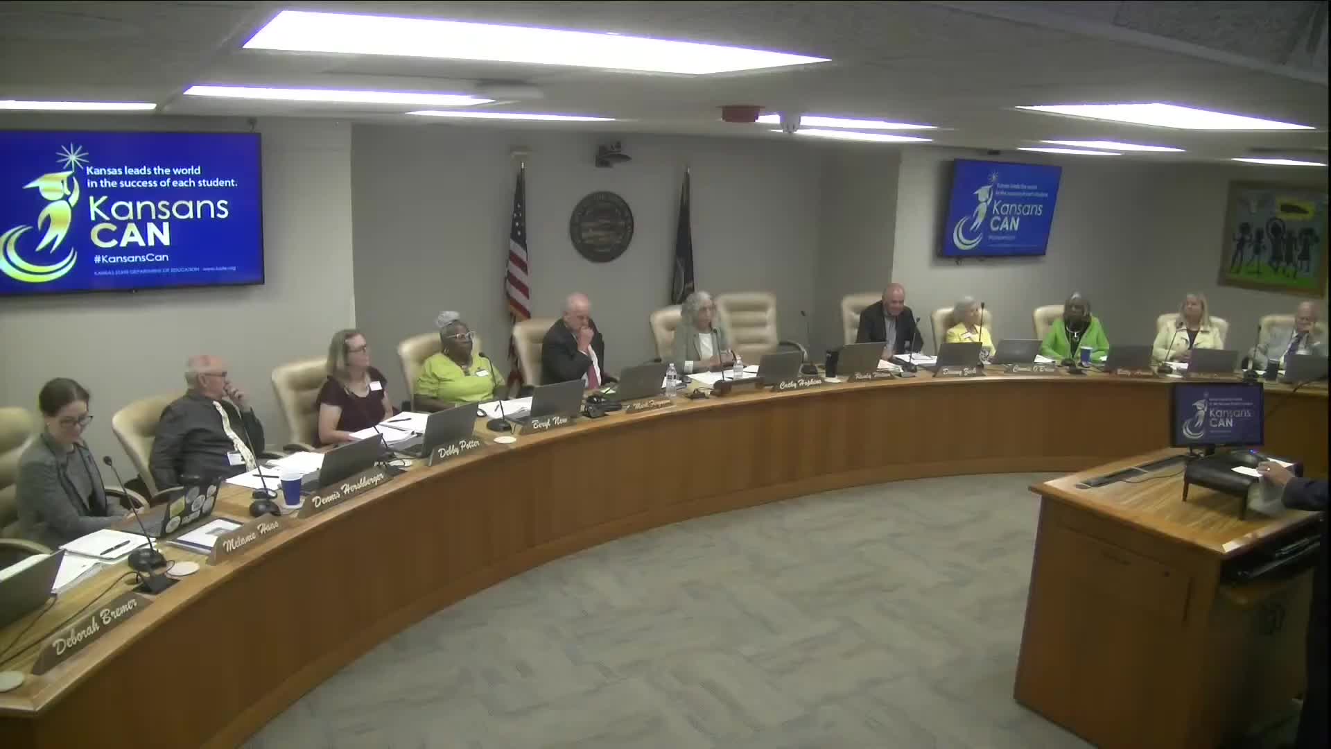 Kansas State Board of Education opens citizen forum for public input