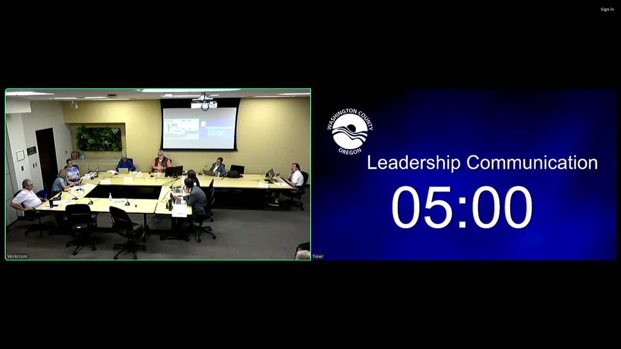 Washington County Council Discusses Tax Foreclosure Update and Welcomes New Counsel Dave Lewis