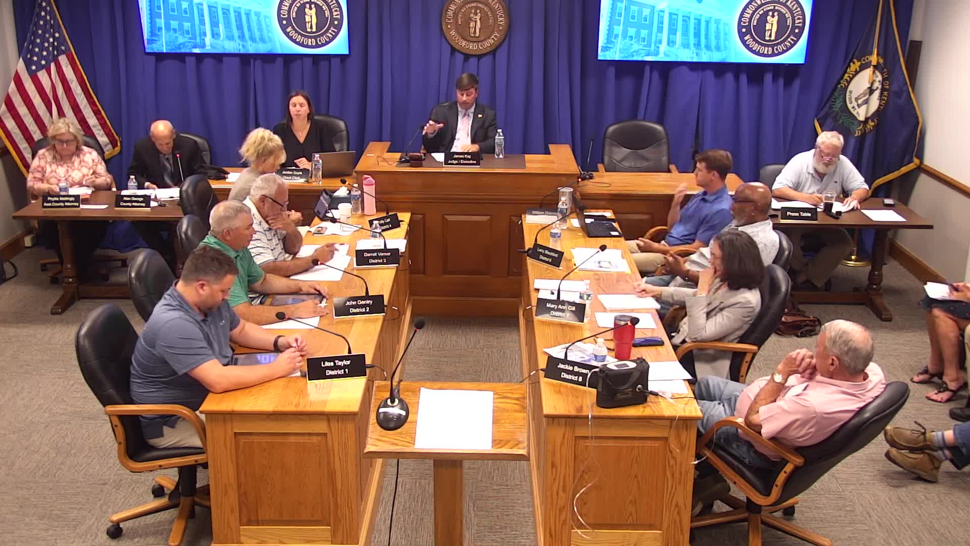 Woodford County Fiscal Court Approves Pains Depot Bridal Project and Weekend Events