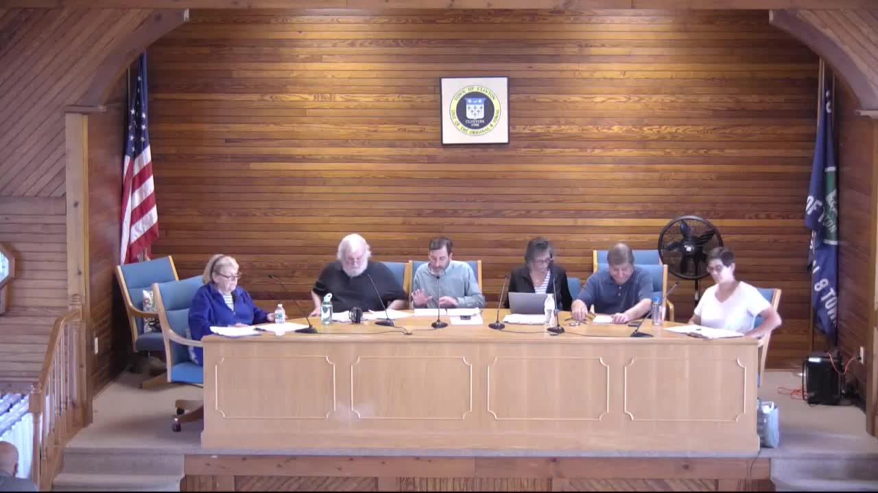 Clinton Town Council to Hold Public Hearing on Conference Center Moratorium