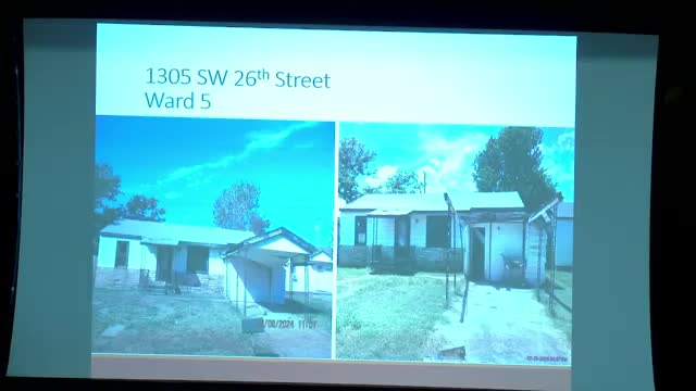 Lawton City Council Approves Abatement of Multiple Dilapidated Properties