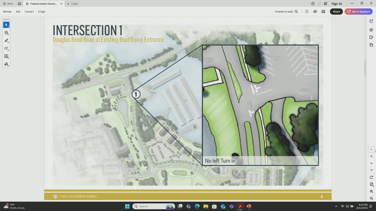 Lake Marina Committee Reviews Boat Slip Plans and Environmental Concerns