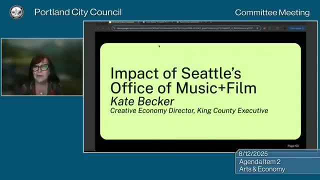 King County Launches Creative Economy Initiative to Boost Film and Music Industries