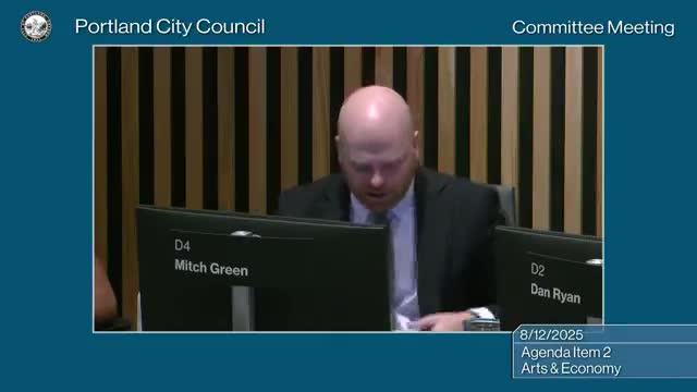 Councilor Dunphy presents ambitious recommendations to Portland music industry committee