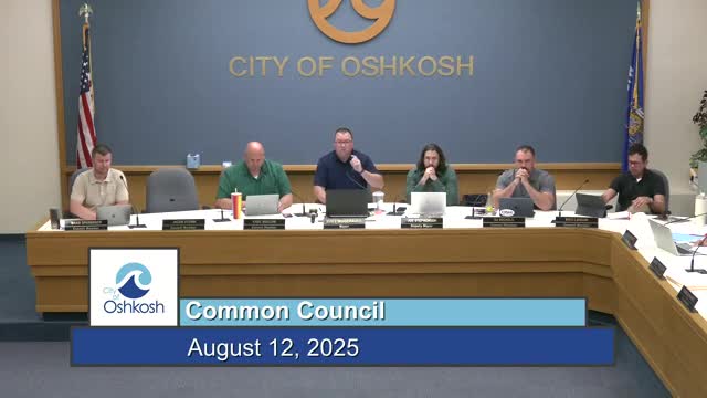 Oshkosh City Council Defers Resolution 25-417 Due to Conflicting Information