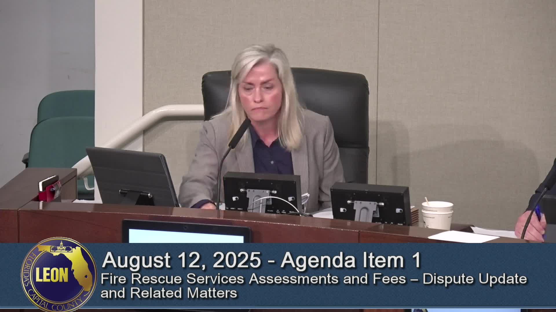 Leon County Considers Dispute Resolution Process for Fire Service Fee Impact