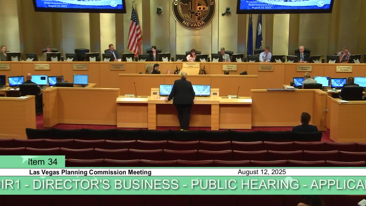 Las Vegas Commission Approves New Redevelopment Area Amid Neighborhood Concerns