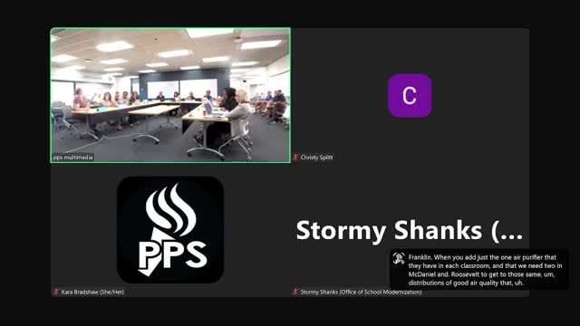 Portland Public Schools Committee Revises Facilities Improvement Charter for Greater Oversight