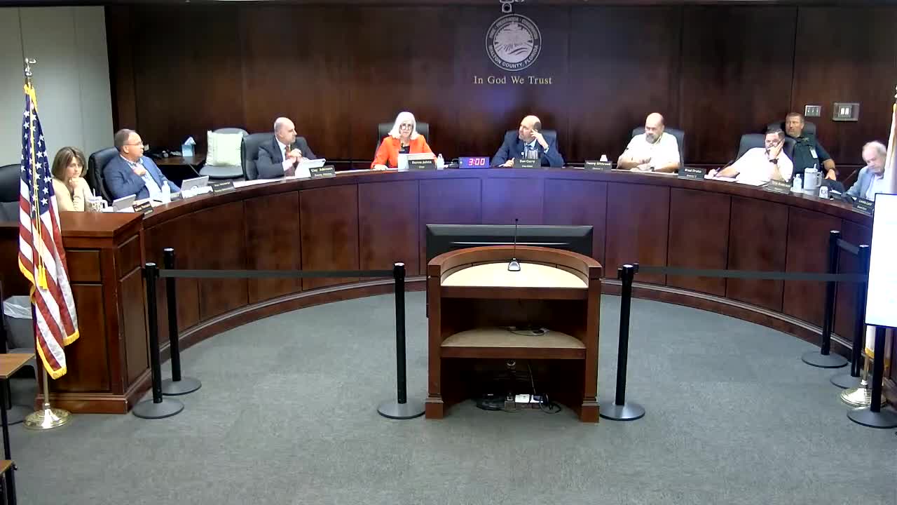 Mayor Campbell advocates for Walton County Economic Development Alliance funding