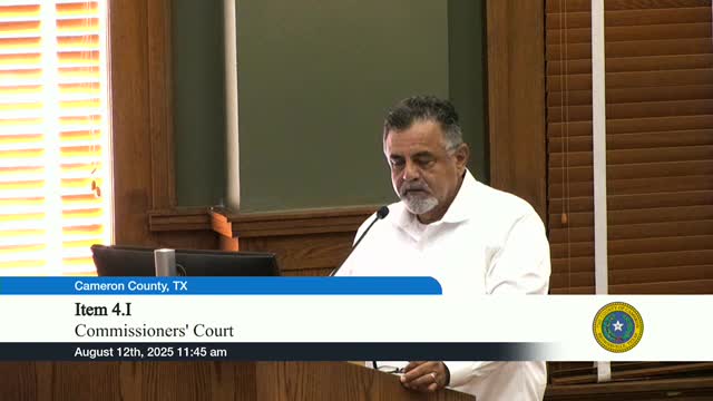 Commissioners Discuss Isla Blanca Renovation Funding and Park Management Strategies
