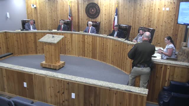 Kaufman County Commissioners Approve Key Financial Measures and Election Orders