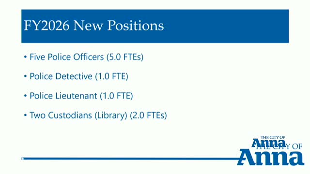 City Council Discusses Police and Custodial Staffing Adjustments Amid Budget Constraints