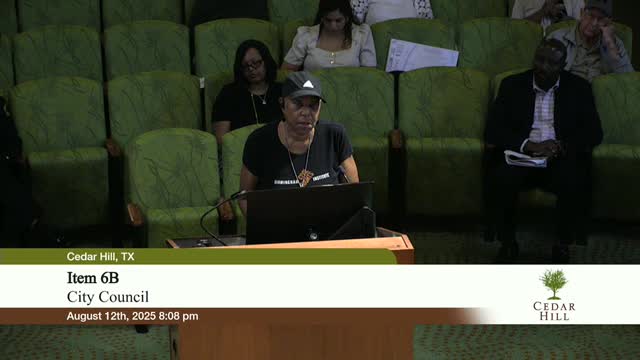 Cedar Hill Council Evaluates Planned Development Amid Community Traffic Concerns