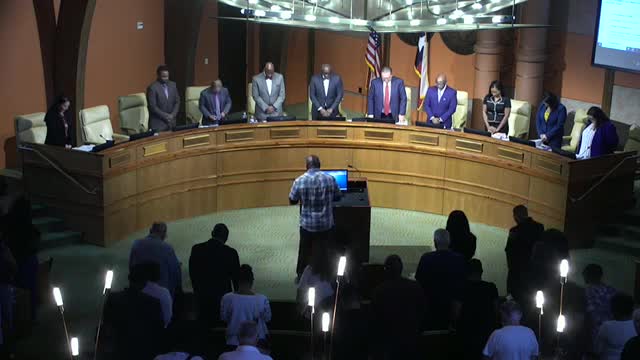 City Leader Offers Prayer for Unity and Protection for Local Community