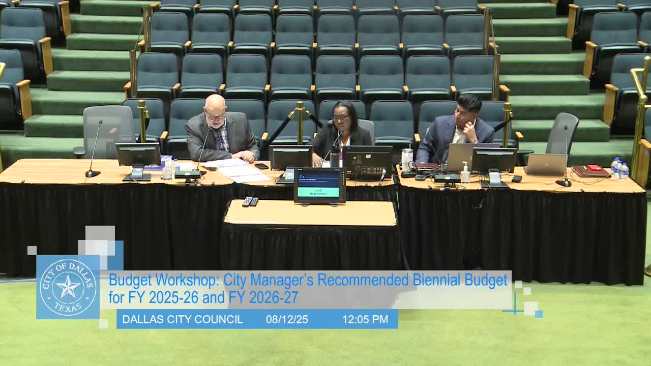 City Council Discusses Monthly Utility Fee Increases Amid Property Tax Reduction