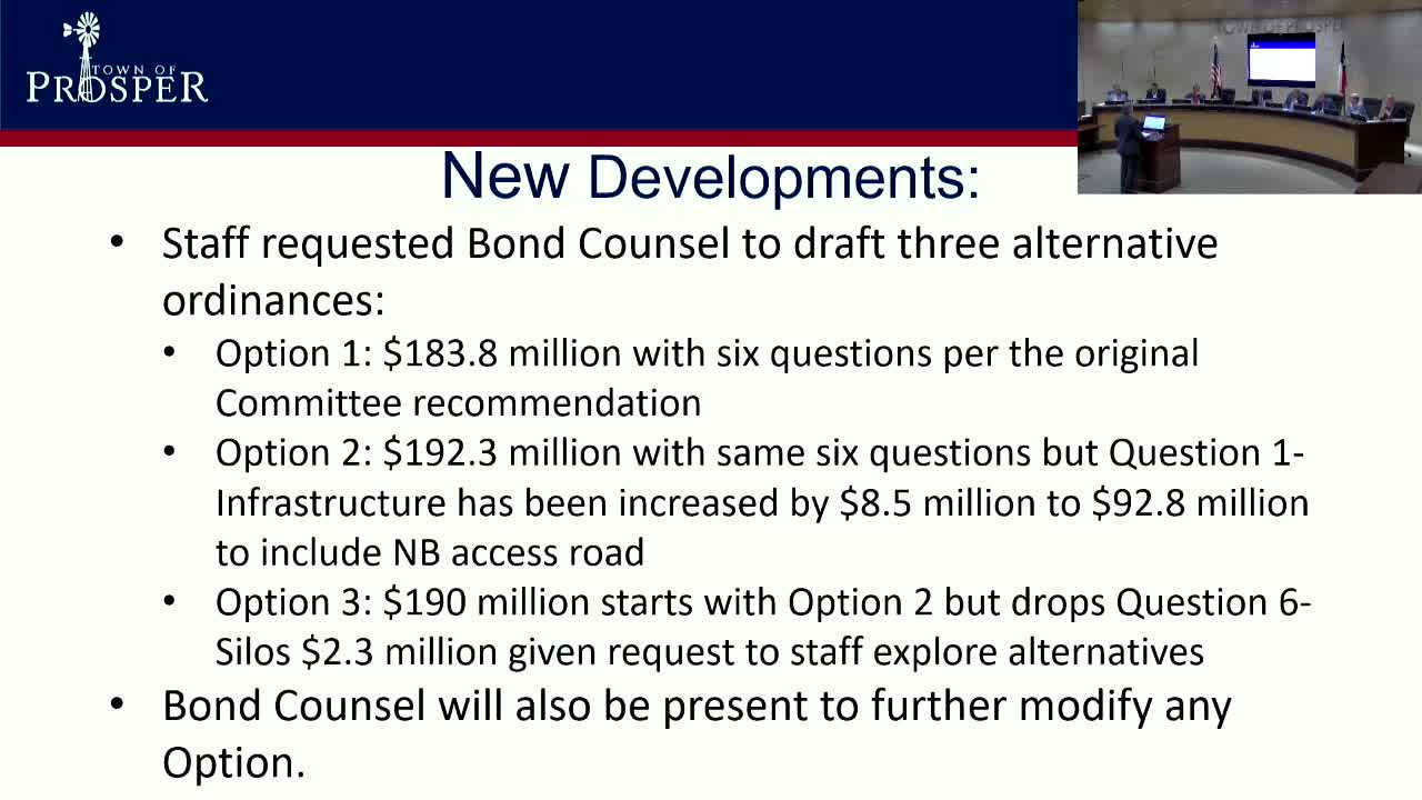 Bridal Town Council Approves $192M Bond Election for November 2025