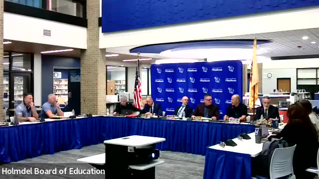 Holmdel School Board discusses funding, Hall of Fame, and honoring longtime announcer