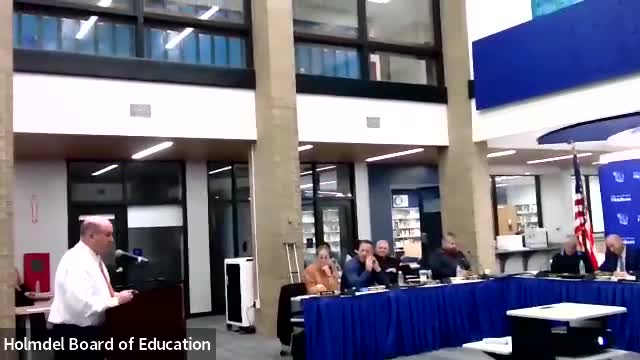 Holmdel Educator Bill Loughran Recognizes Retiring Leaders Carducci and Petruzzo