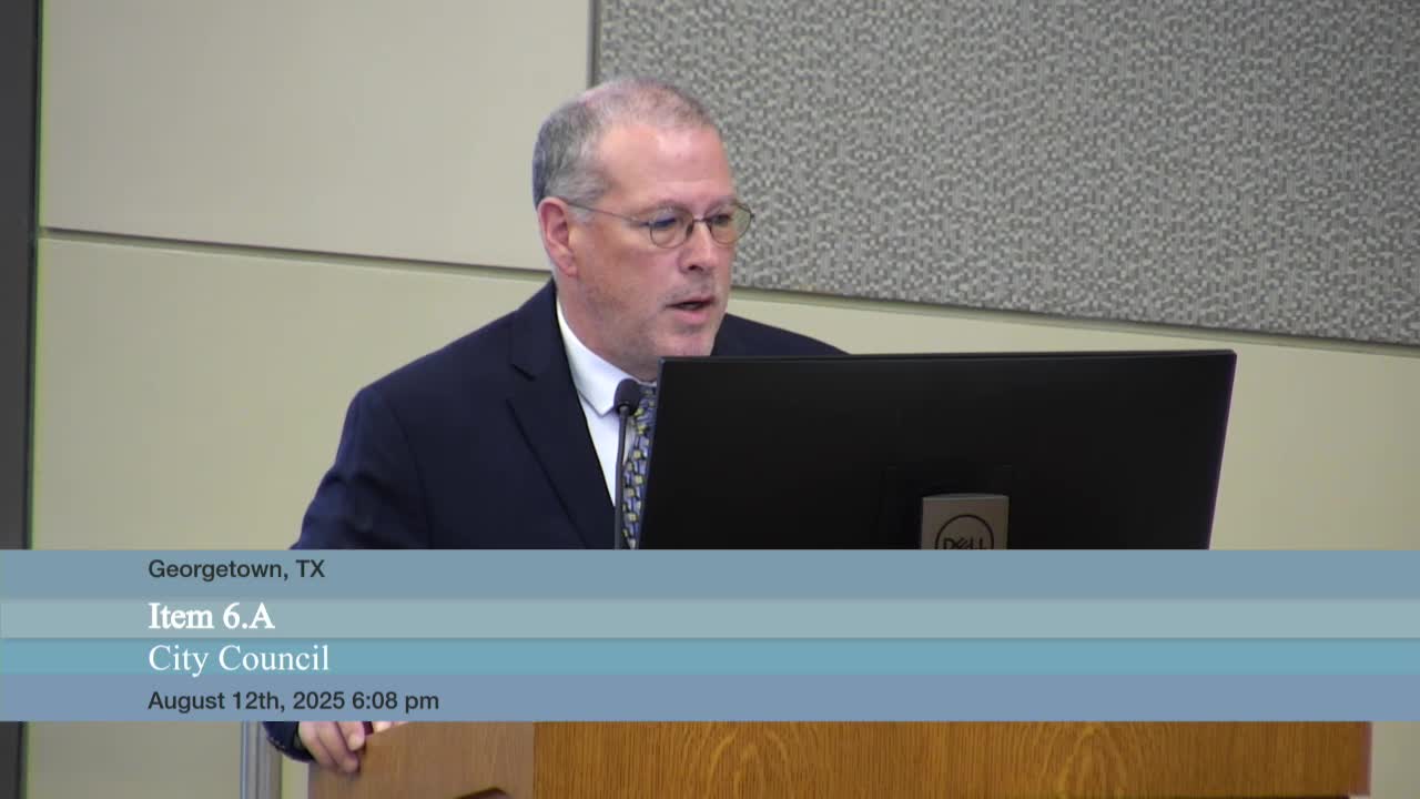 Georgetown City Council Approves Eminent Domain for Williams Drive Intersection Improvements