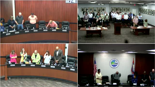 Comcast's Solomon Graves presents project update to council members