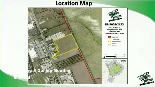 Commissioners Approve Neighborhood Plan and Employment Center Development in Taylor