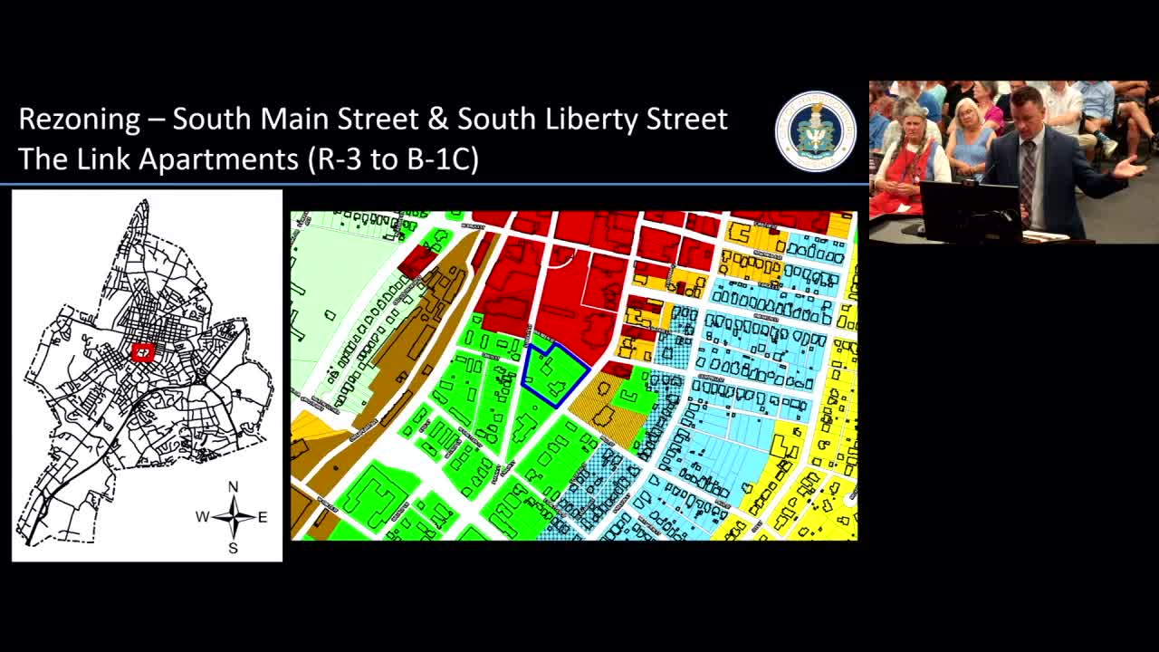 Planning Commission Reviews Downtown Harrisonburg Mixed-Use Development Proposal