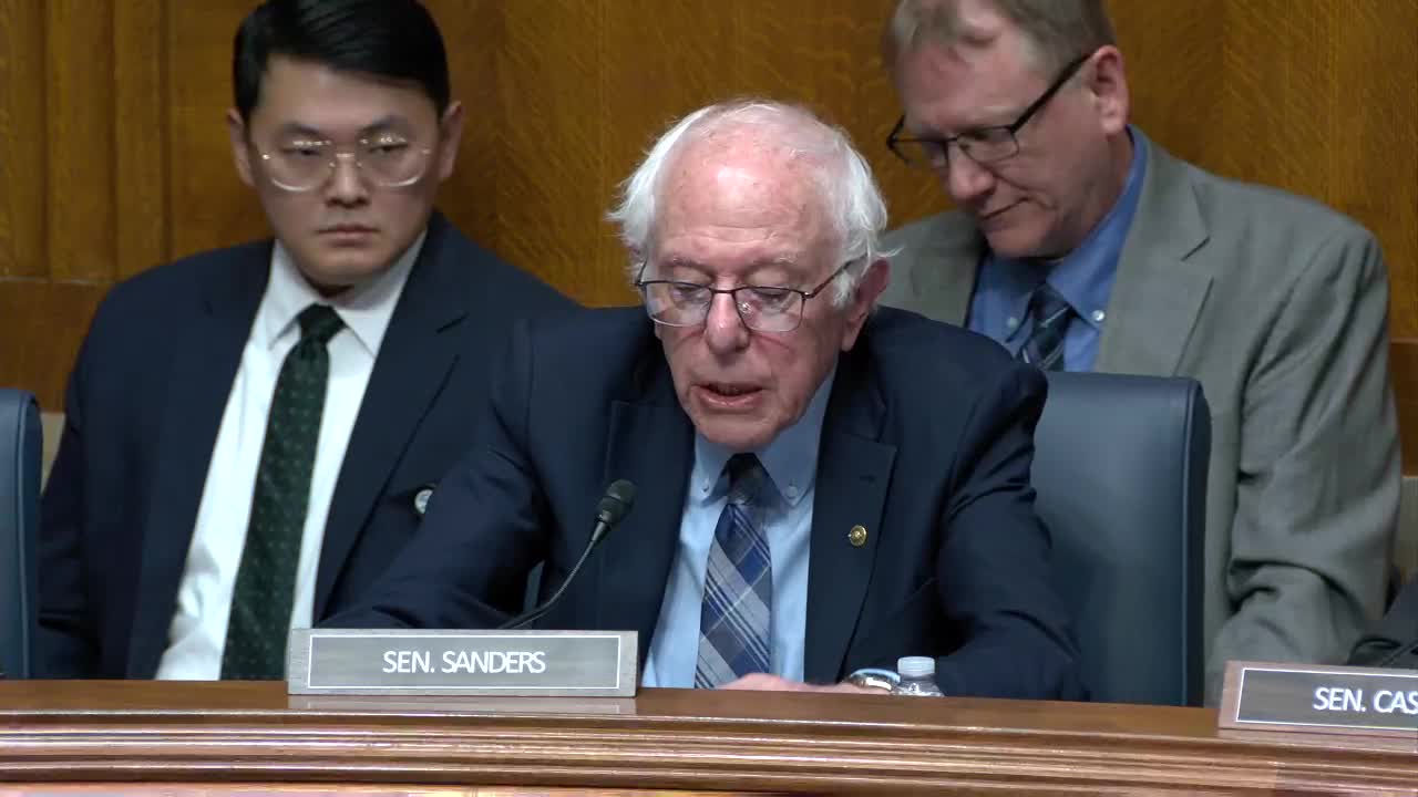Senators and advocates press for broader retirement coverage; Sanders introduces 'Pensions for All'