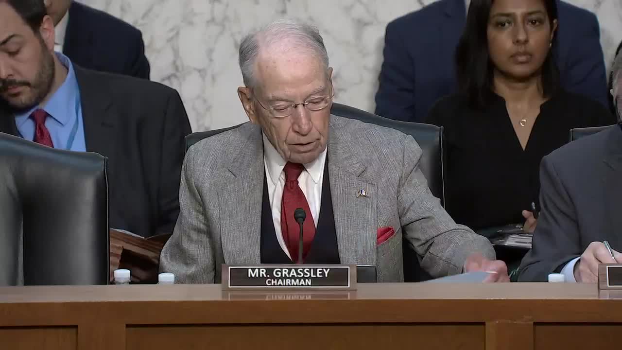 Senate Committee Reviews Nominees Tongue and Dunlap for Appeals Courts
