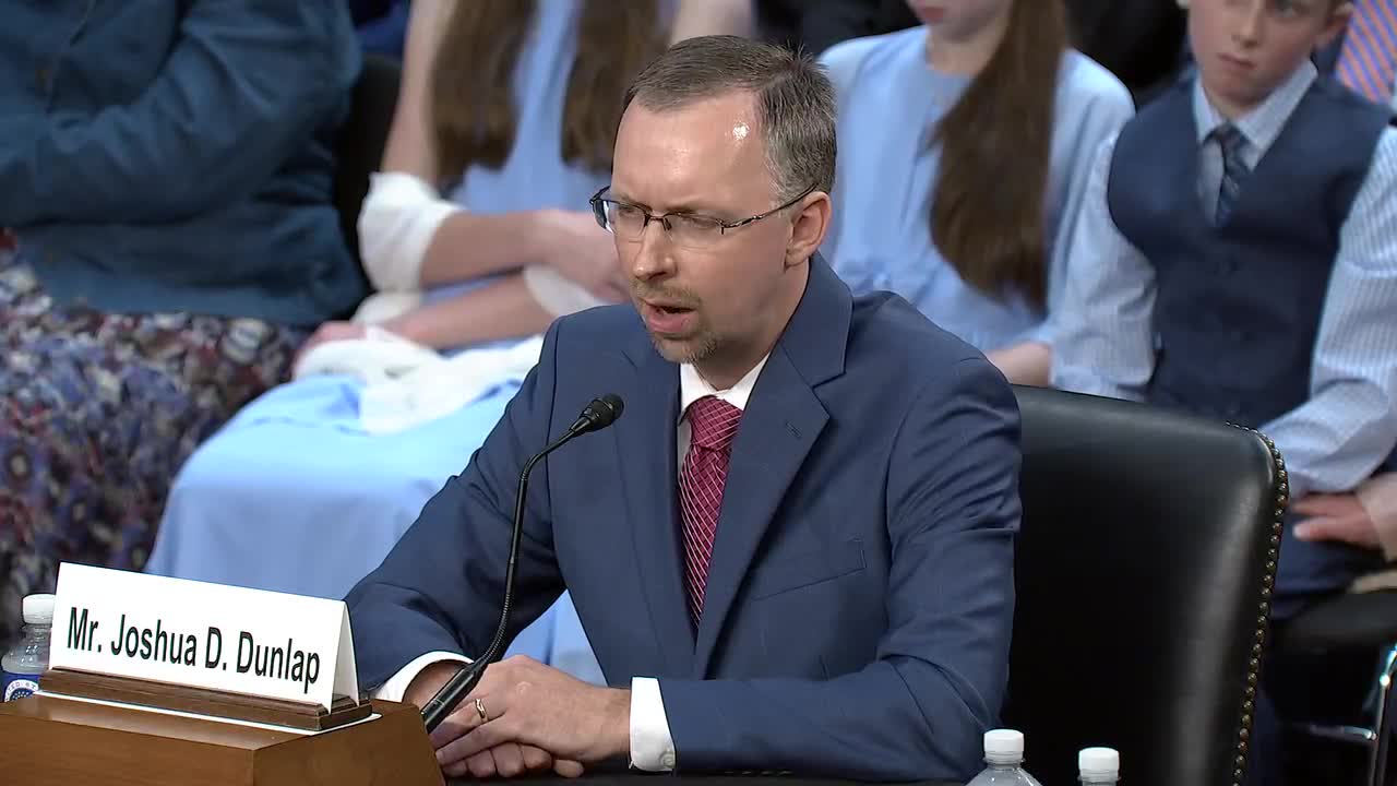 Senate Hearing Examines Eric Tongue's Judicial Philosophy and Past Associations