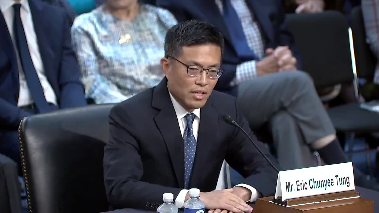 Senate Nominee Faces Questions on Gender and Labor Views During Testimony