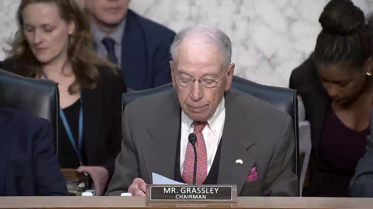 Senate Judiciary Committee adopts manager's amendment and reports TRACE Act to the floor