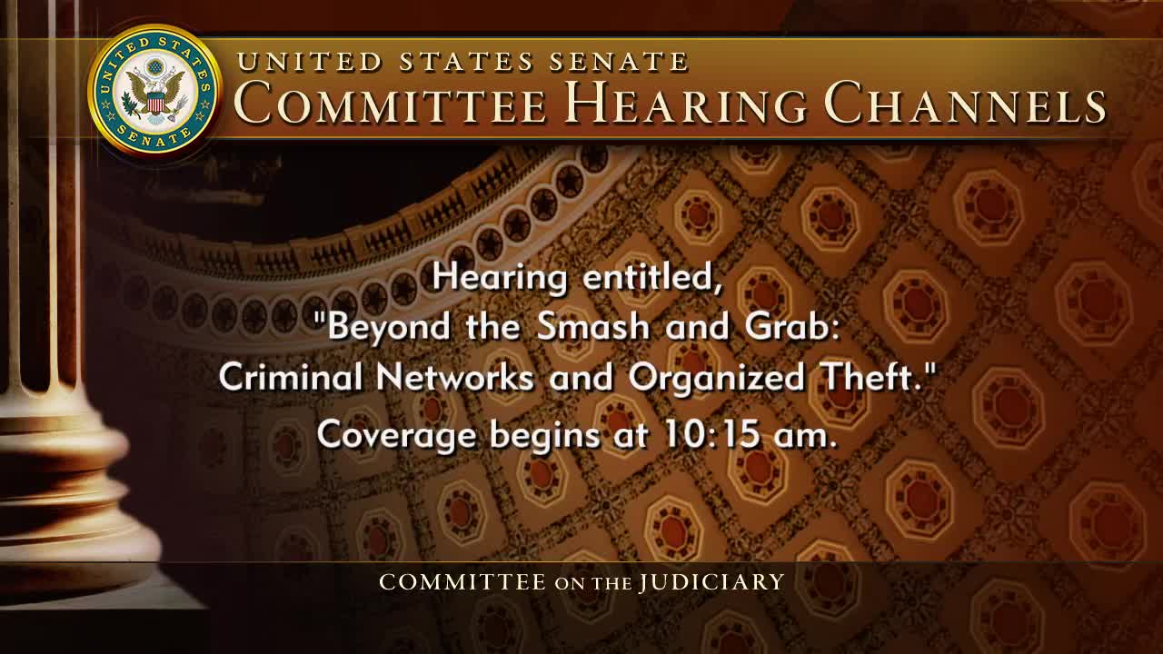 Senate hearing spotlights rise in organized retail and cargo theft, backs federal coordination bill