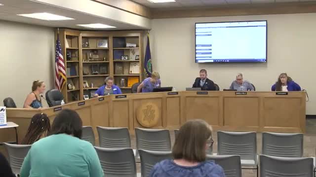 Leavenworth Public Schools Board Adopts Agenda and Celebrates Custodians