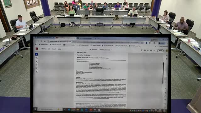 Board approves one-year renewal of assisted student transportation contract for McKinney-Vento students at $71,208