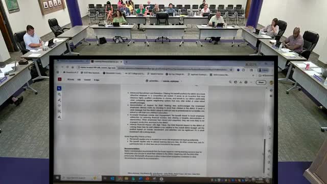 Board approves waiver of student learning-resource fees for district employees' children