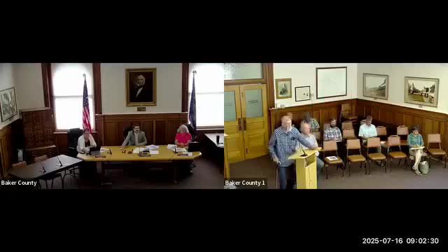 Local miner and county officials press concerns at Blue Mountain Forest Plan revision meeting