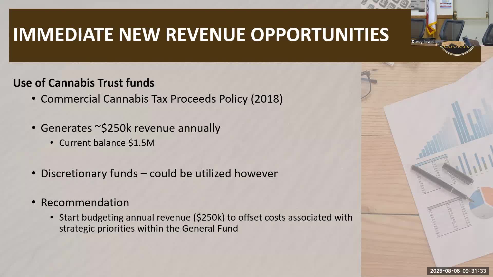 Inyo County staff propose limited use of cannabis tax trust to help cover strategic priorities