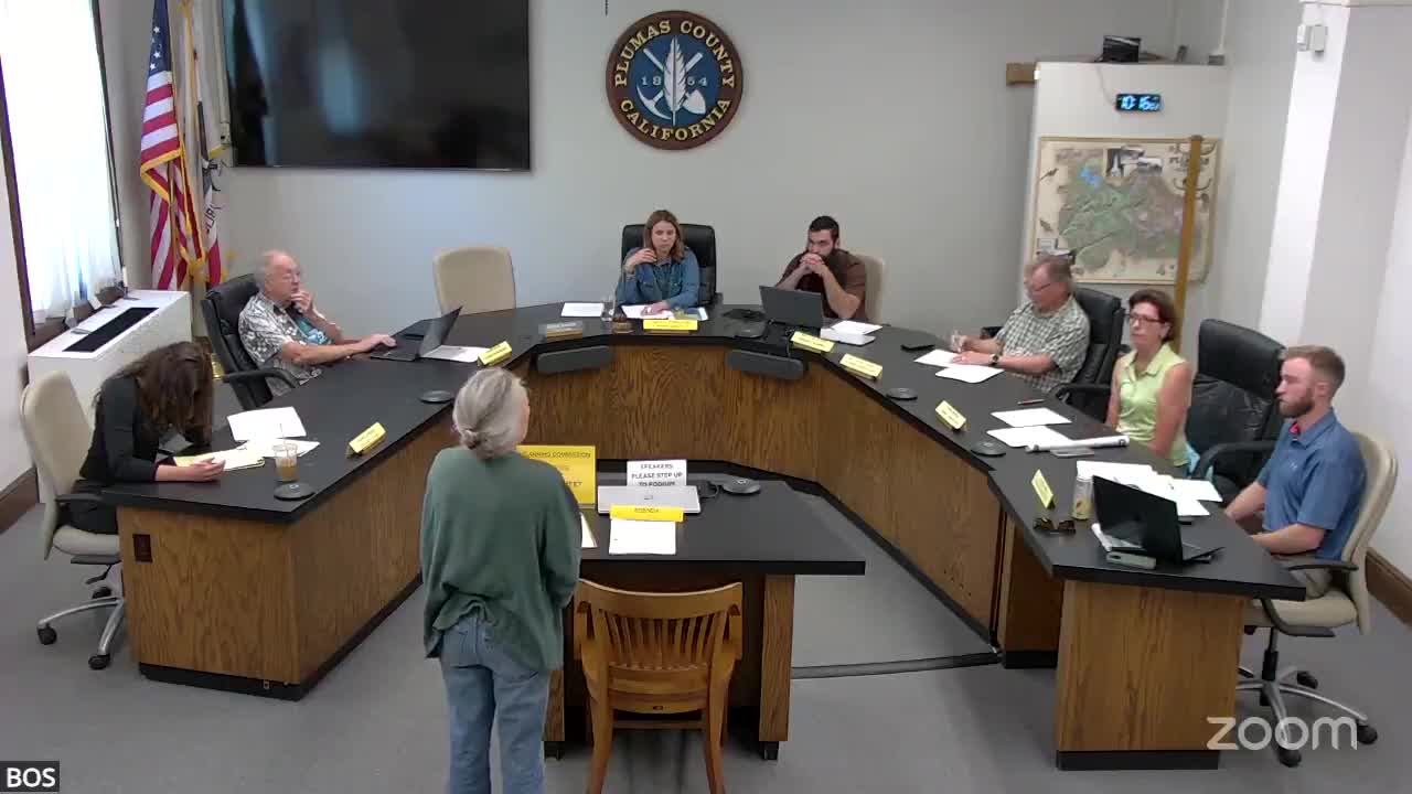 Planning Commission begins review of Agriculture and Forestry element; residents seek post‑fire, regenerative approaches