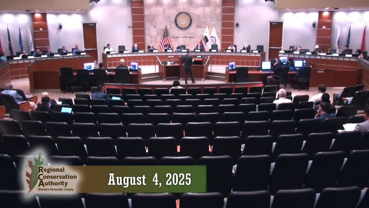 RCA staff details MSHCP implementation; property owners press board on notice, options and transparency