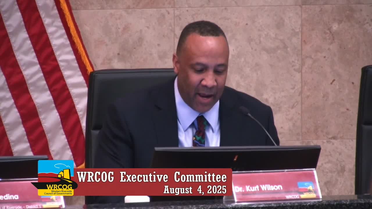 WRCOG director previews zero-emission vehicle forum, cites awards and staff milestones