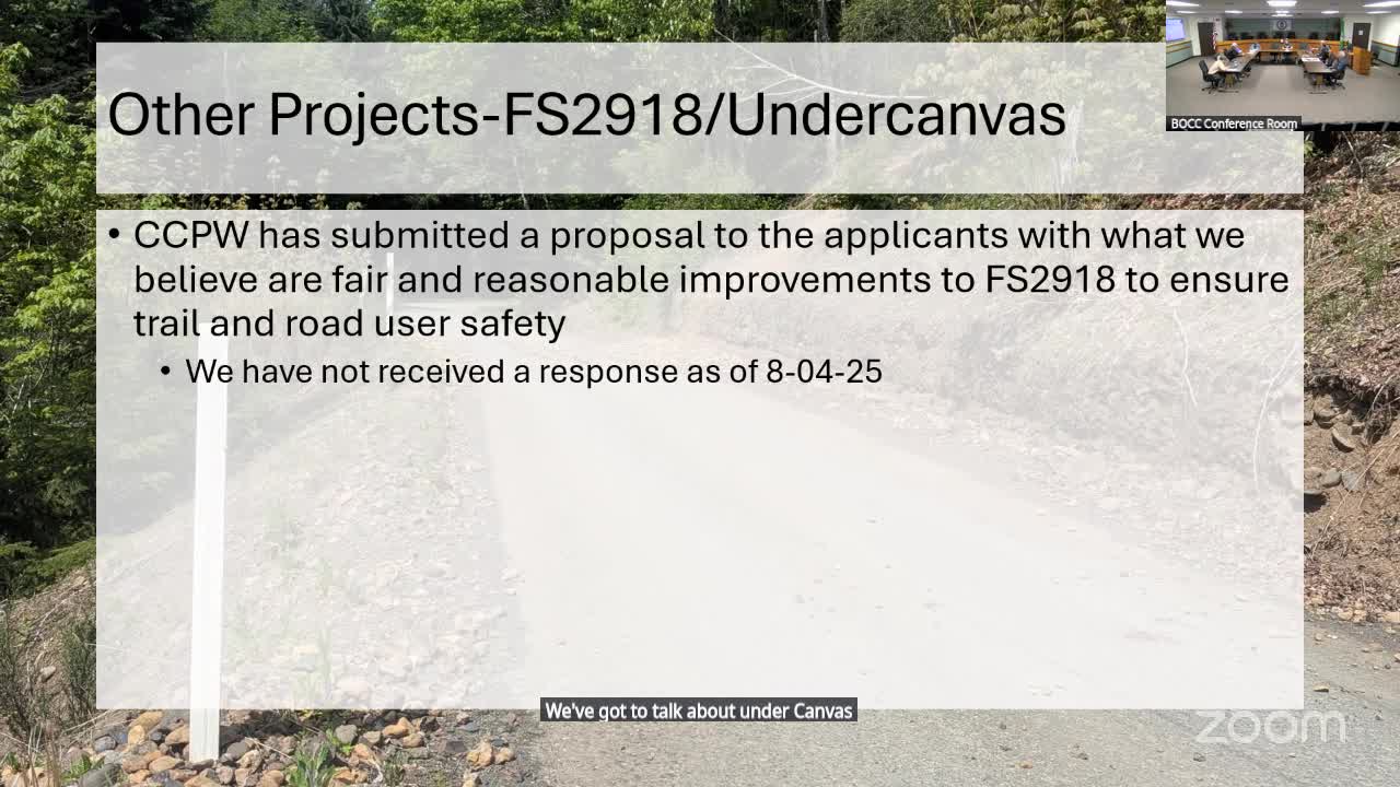 Glamping permit conditions for 'Under Canvas' draw trail-safety objections from advocates