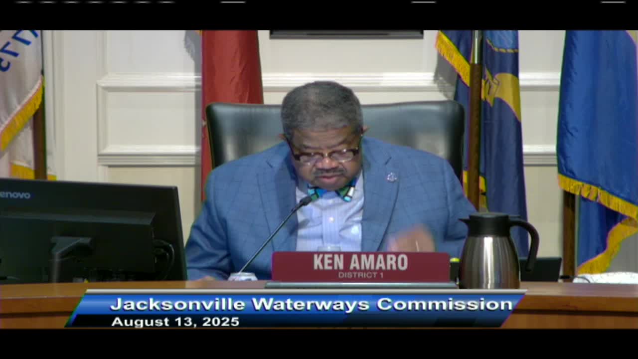 Jacksonville Waterways Commission convenes for strategic planning meeting