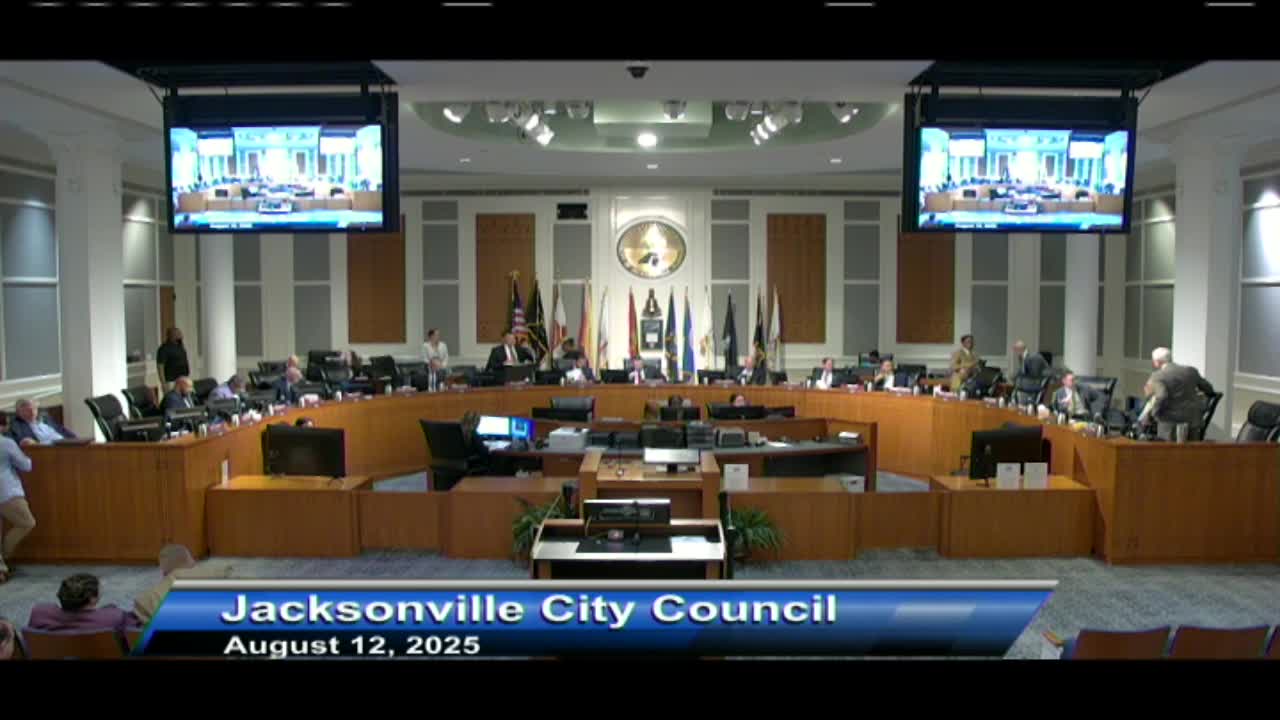 Jacksonville City Council Holds Meeting to Approve Bills and Discuss Development Plans