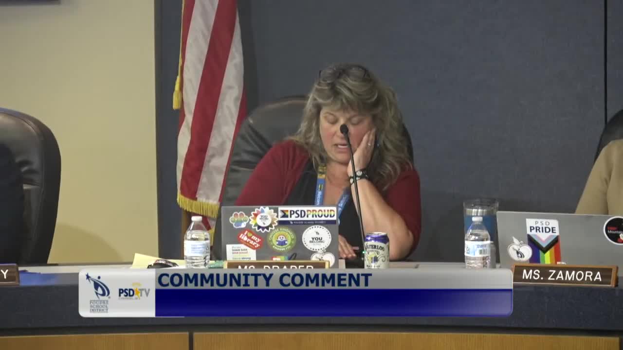 Candice Mosier highlights Poudre Education Association's advocacy for educator support
